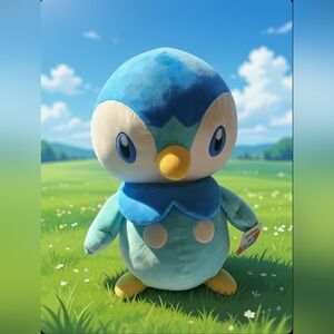 NWT Jumbo 24" Pokemon Plush Piplup By Jazwares